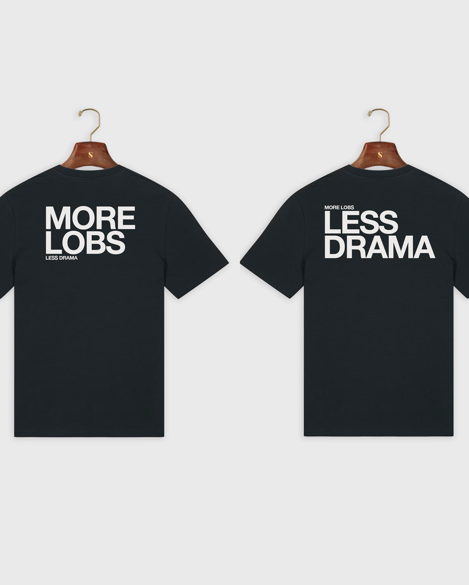 Team System - 2 Black Padel T-Shirts - The Smash Society