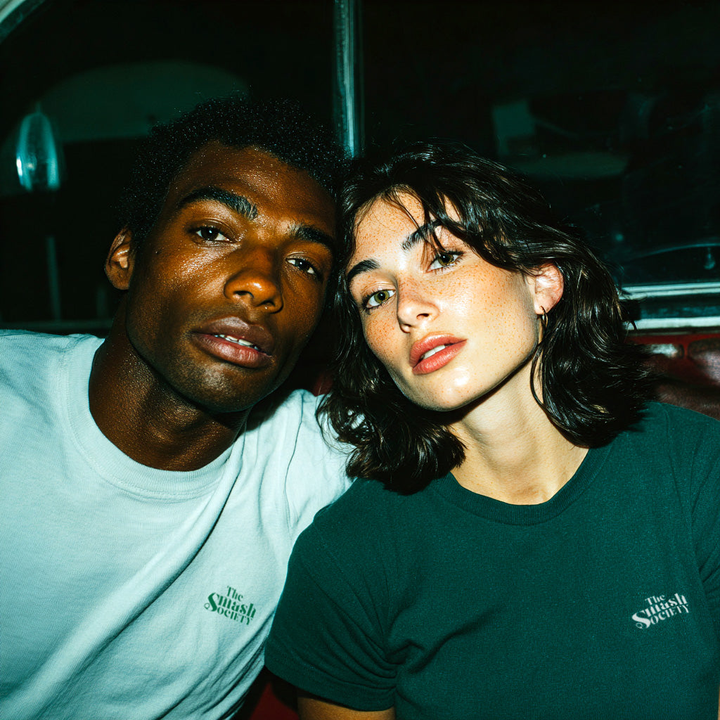 The Smash Society White Short Sleeve T-Shirt - The Smash Society