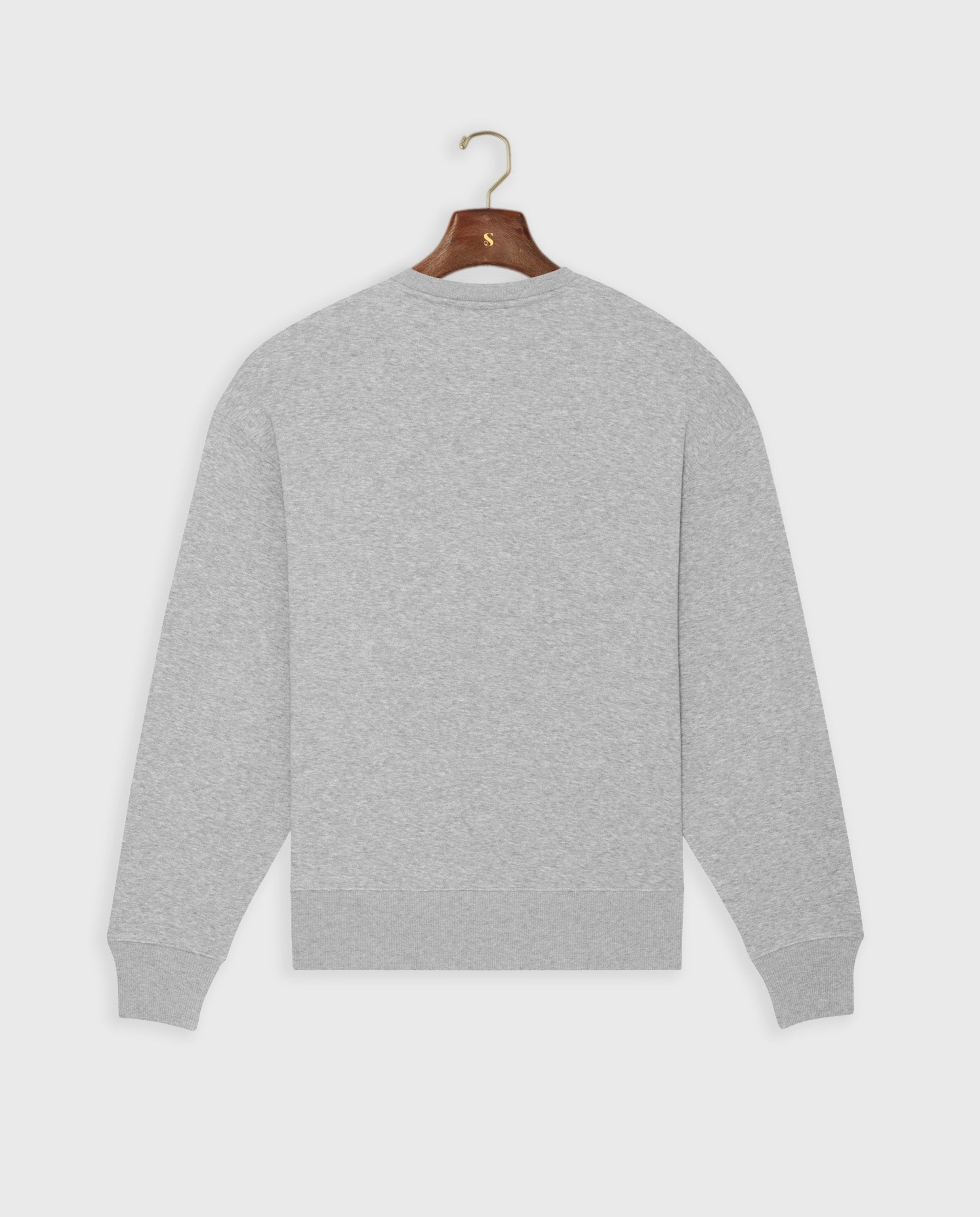 The Smash Society Grey Heather Sweatshirt - The Smash Society