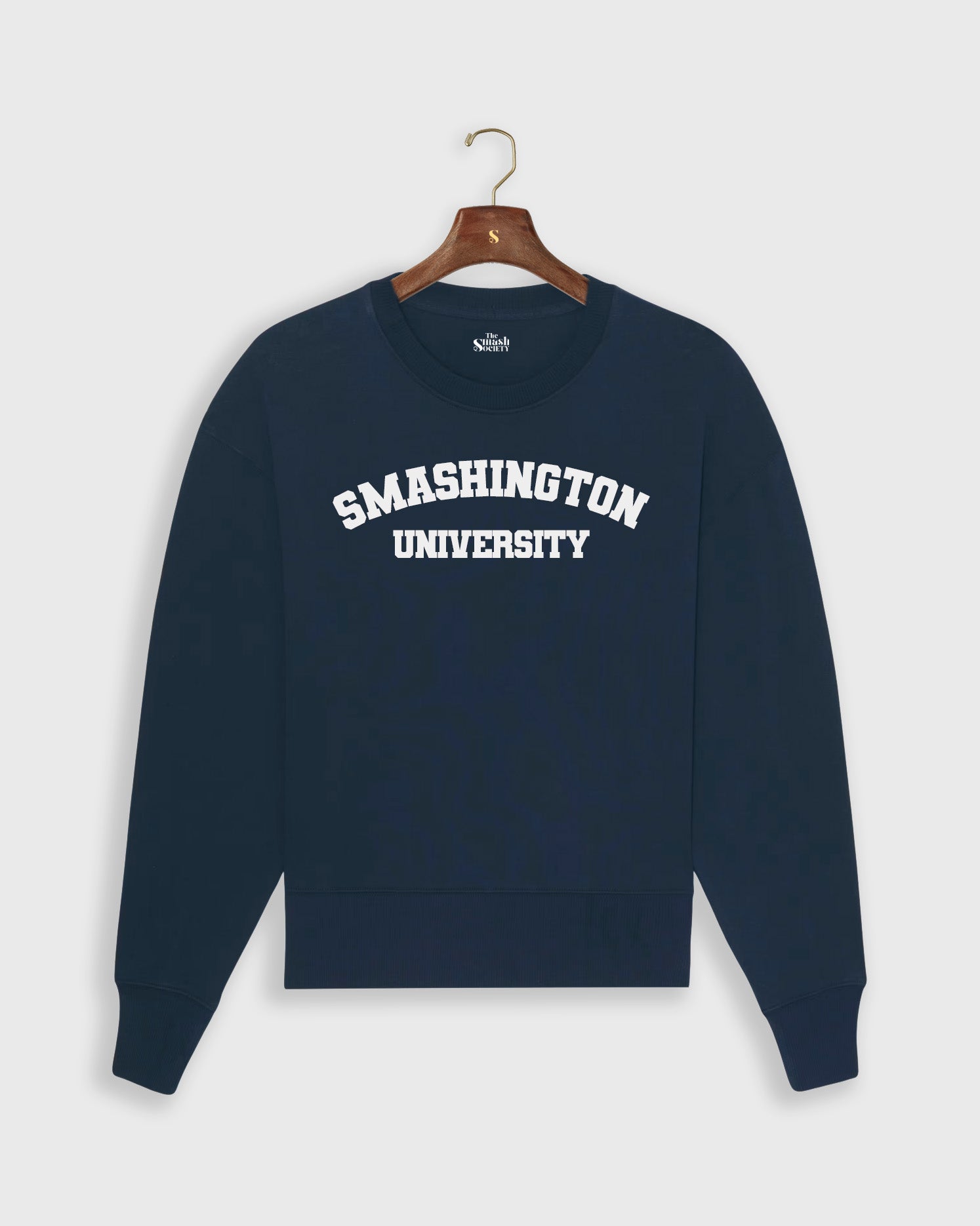 Smashington University Navy Sweater - The Smash Society