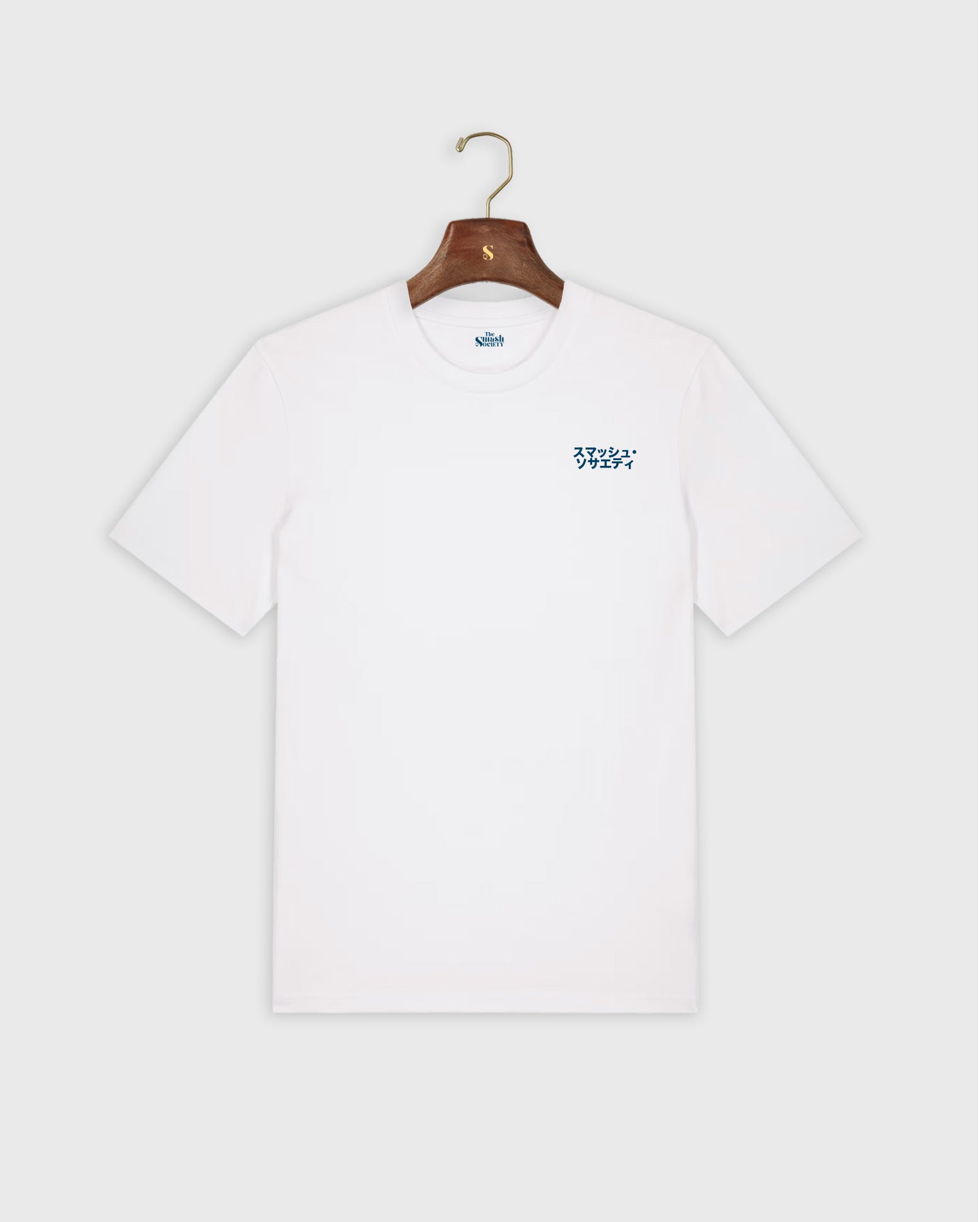 Maglietta da paddle blu navy "More Lobs Less Drama"
