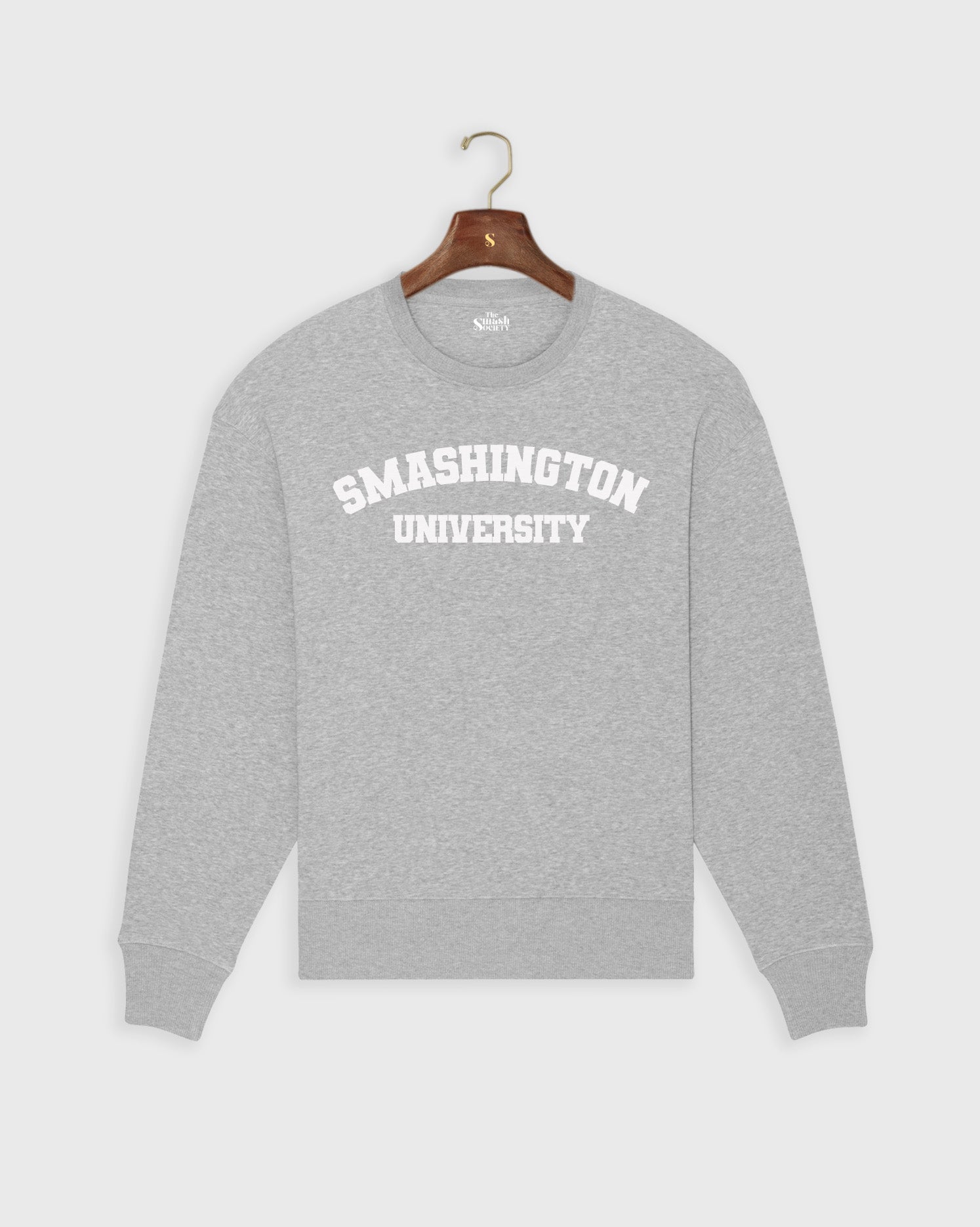 Smashington University Grey Sweater