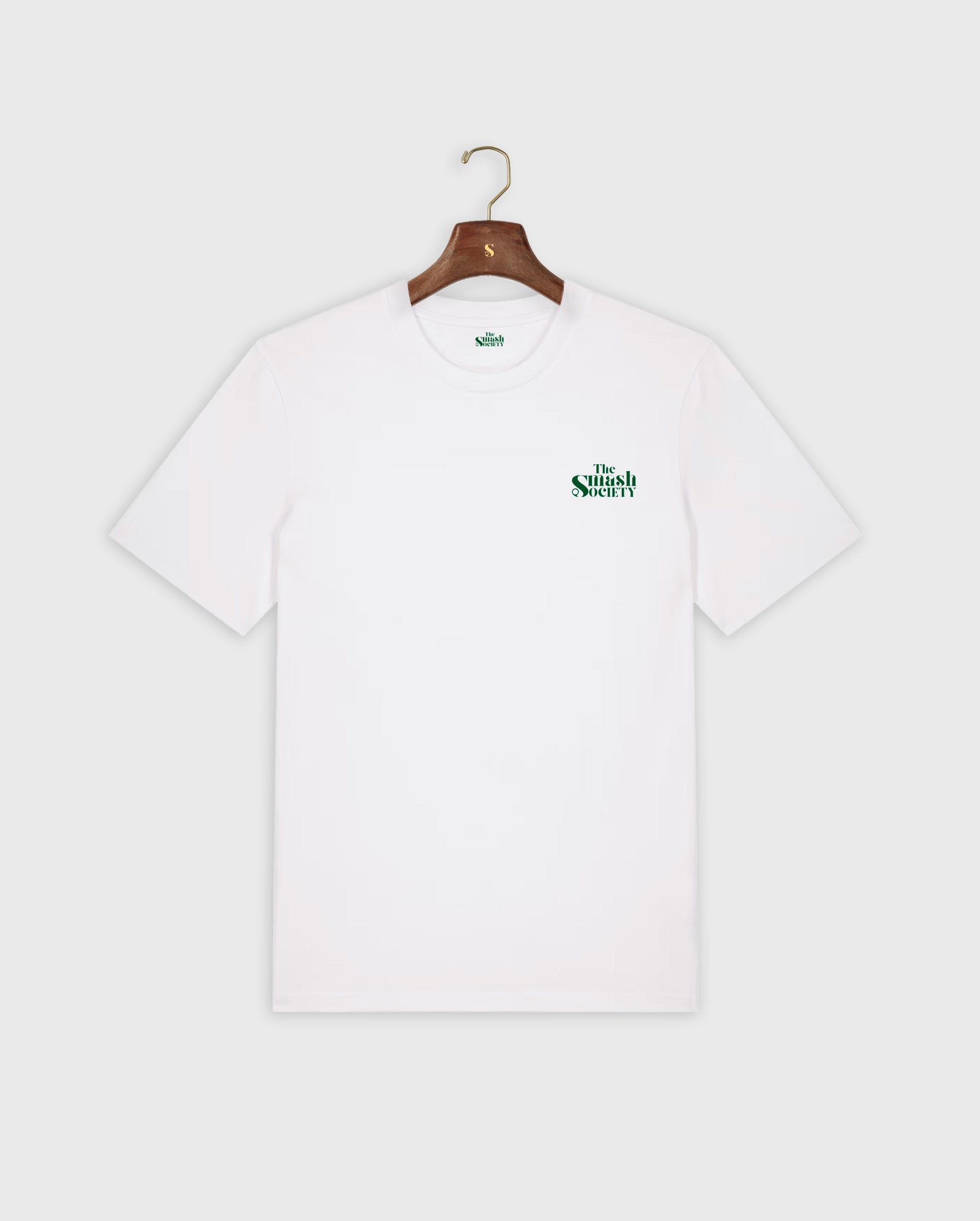 The Smash Society White Short Sleeve T-Shirt